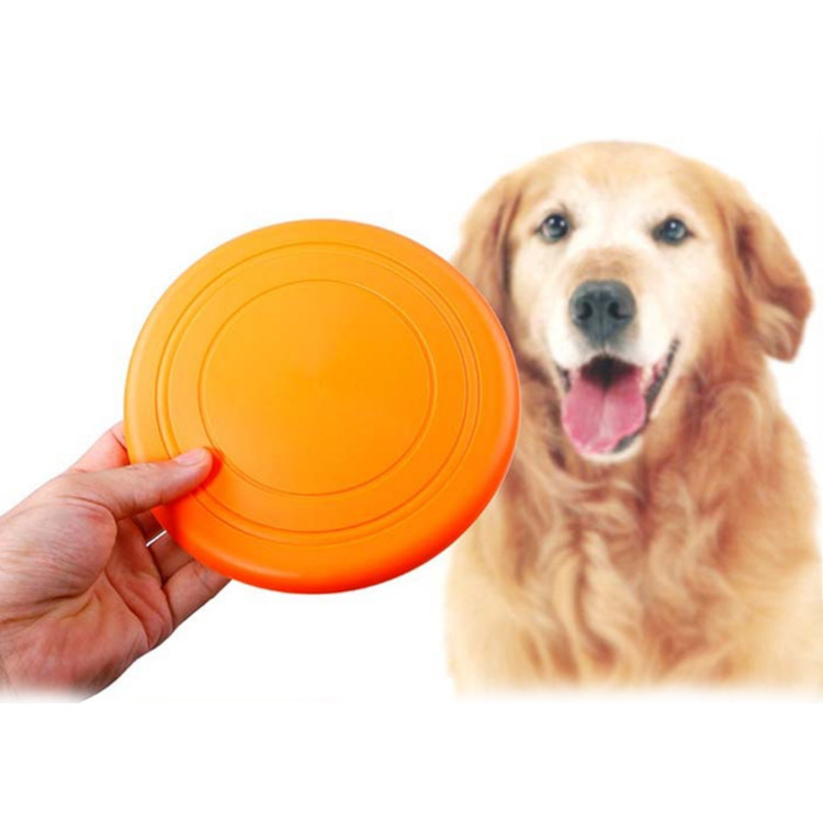 2018 Hot Selling Pet Toy Dog Flying Plate For Training Silicone Pet Product